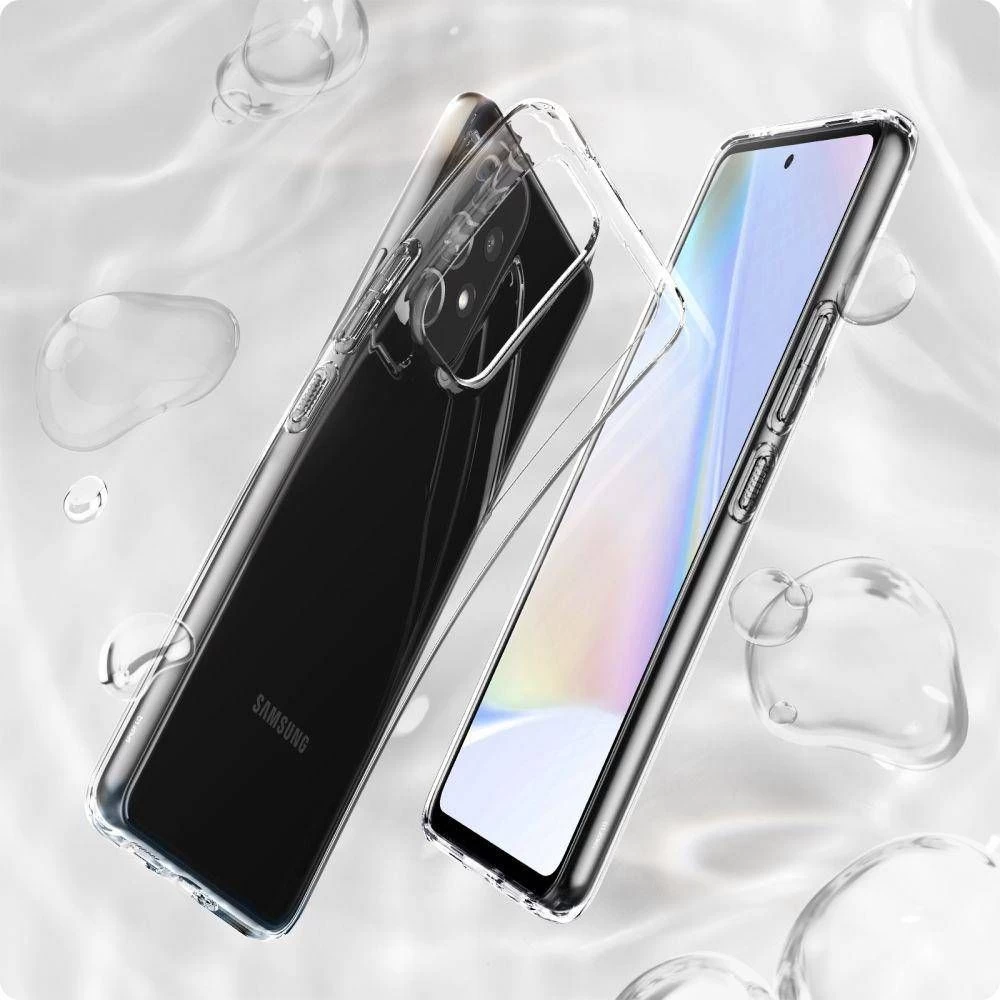 Samsung Galaxy A53 5G dėklas skaidrus SPIGEN Liquid Crystal 