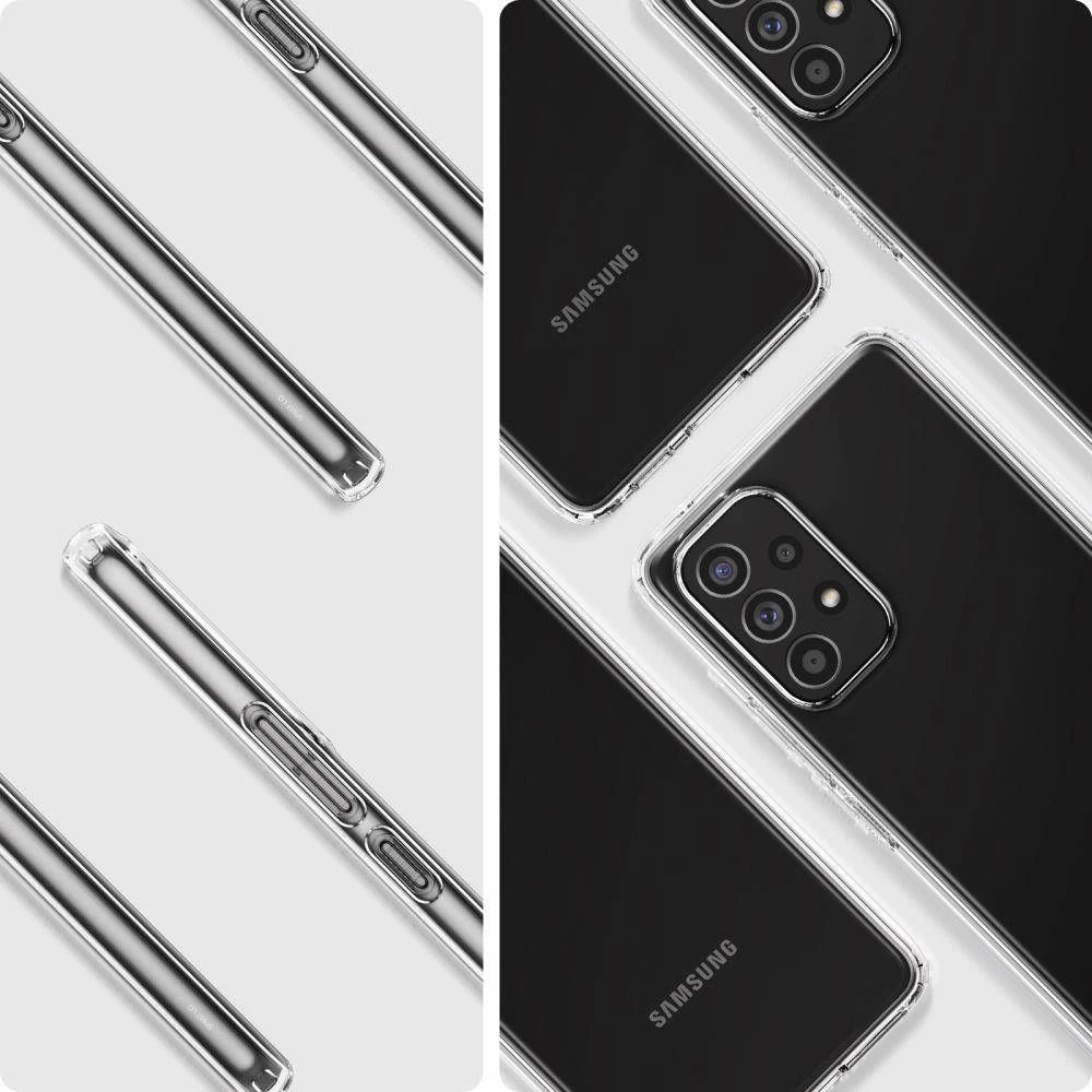 Samsung Galaxy A53 5G dėklas skaidrus SPIGEN Liquid Crystal 