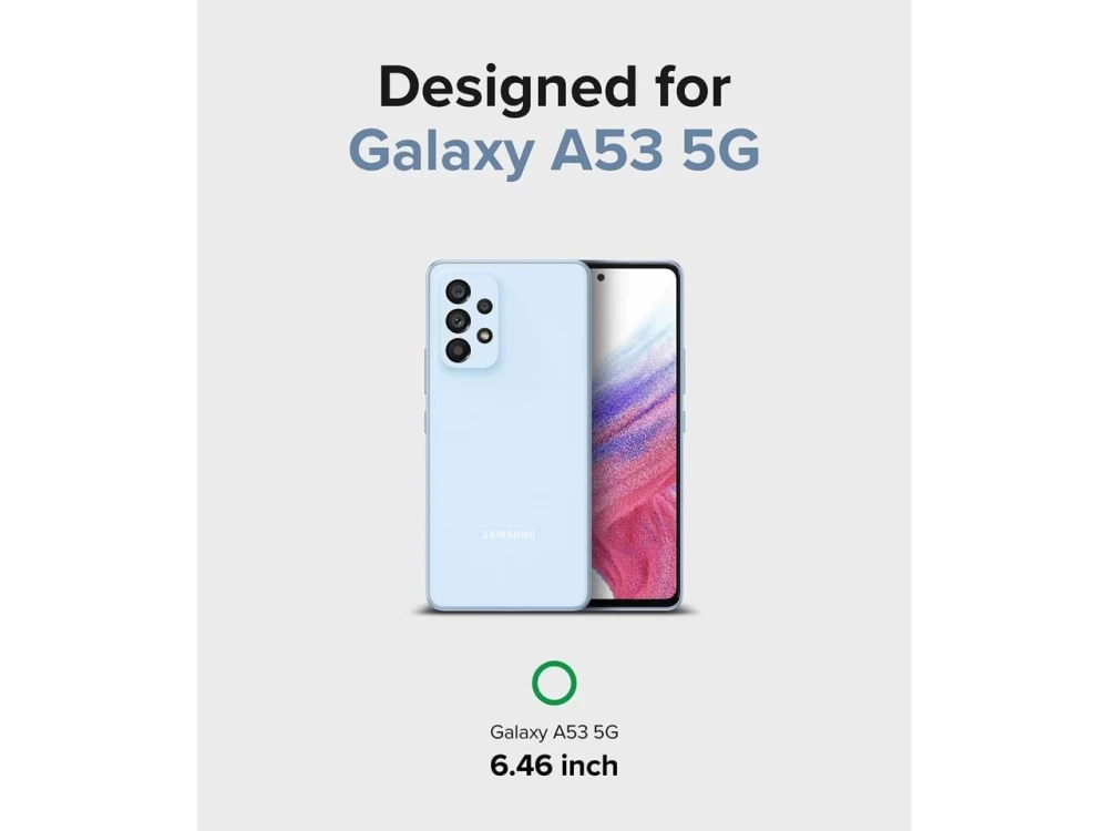 Samsung Galaxy A53 5G dėklas skaidrus RINGKE Fusion 