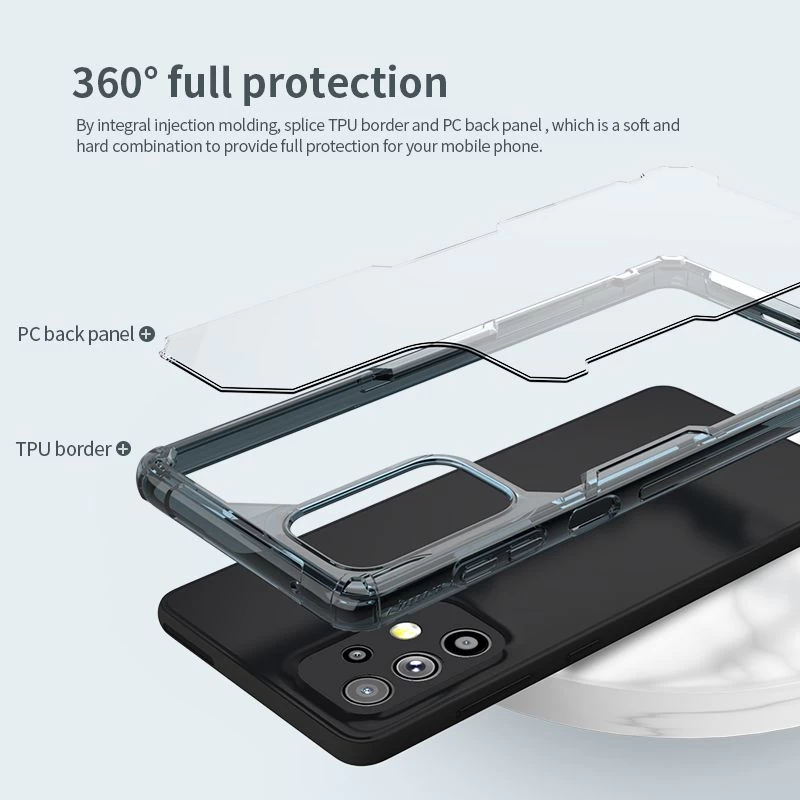 Samsung Galaxy A73 5G dėklas skaidrus Nillkin TPU PRO 