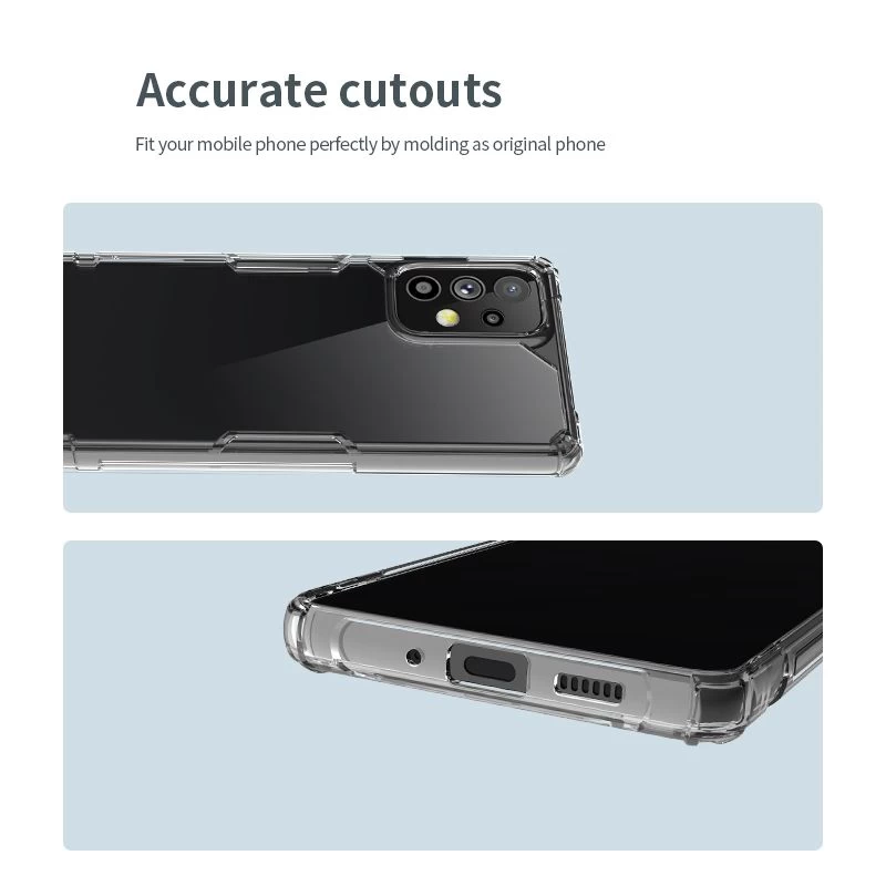 Samsung Galaxy A73 5G dėklas skaidrus Nillkin TPU PRO 