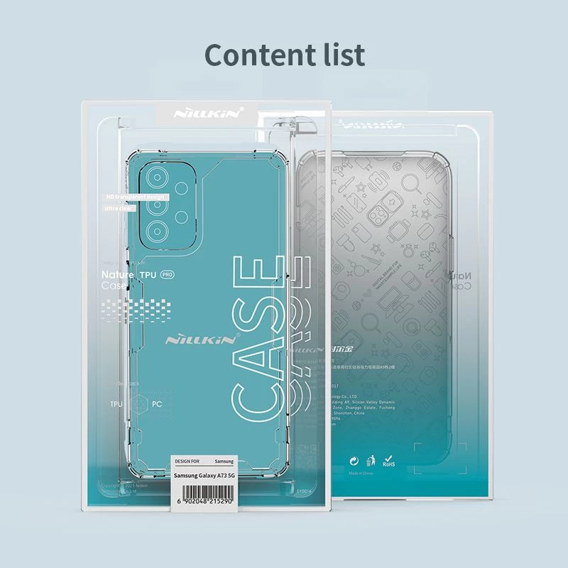 Samsung Galaxy A73 5G dėklas skaidrus Nillkin TPU PRO 