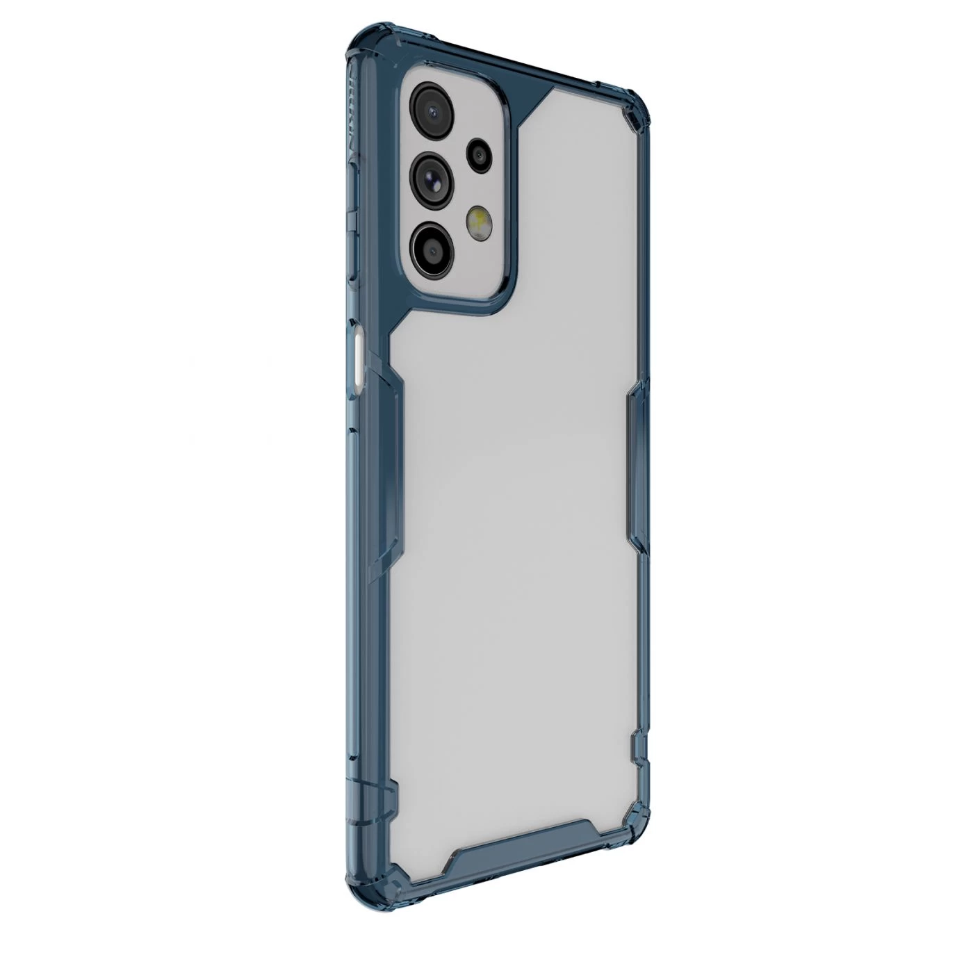 Samsung Galaxy A73 5G dėklas skaidrus mėlynas Nillkin TPU PRO