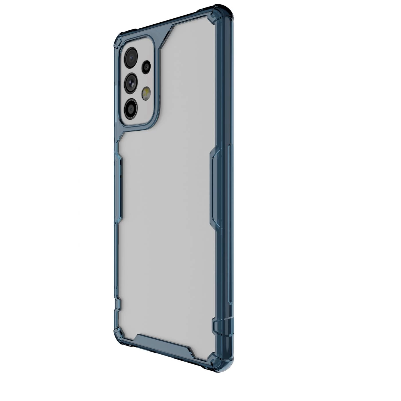 Samsung Galaxy A73 5G dėklas skaidrus mėlynas Nillkin TPU PRO