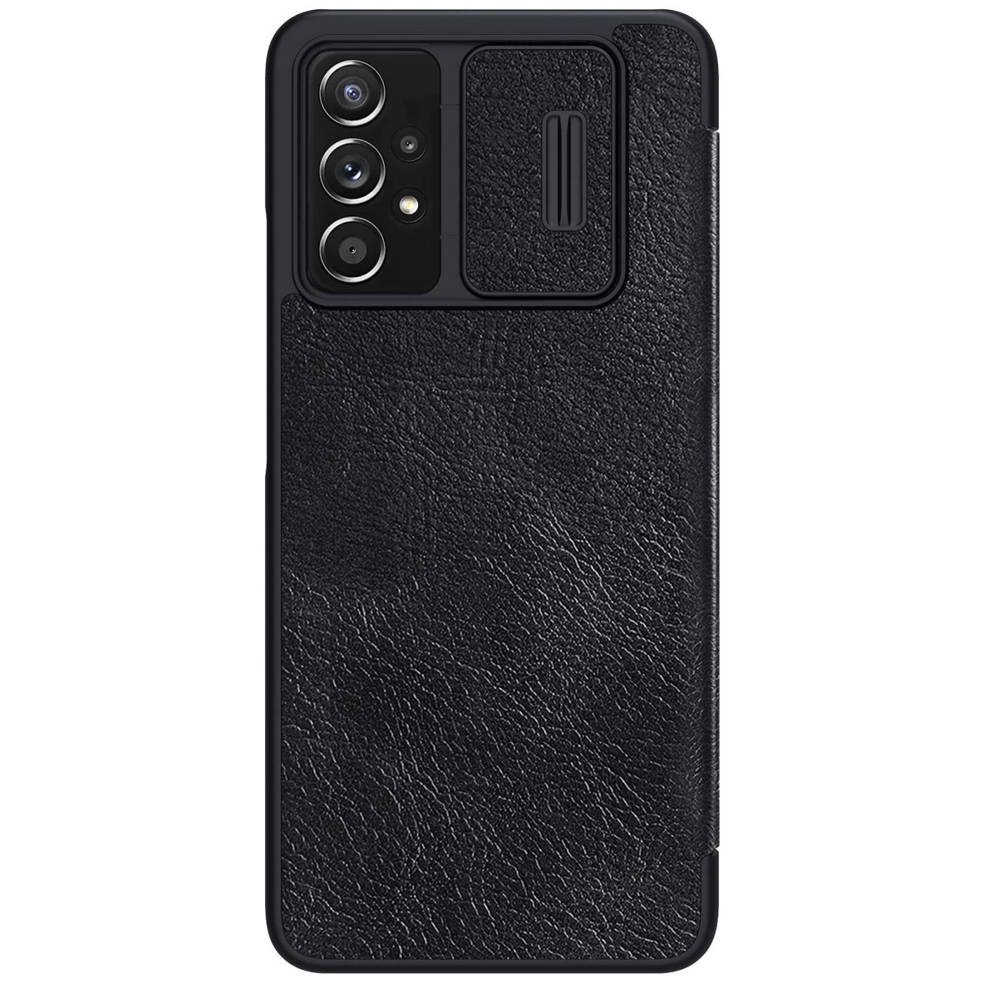 Samsung Galaxy A73 5G dėklas Juoda Nillkin Qin Leather Pro