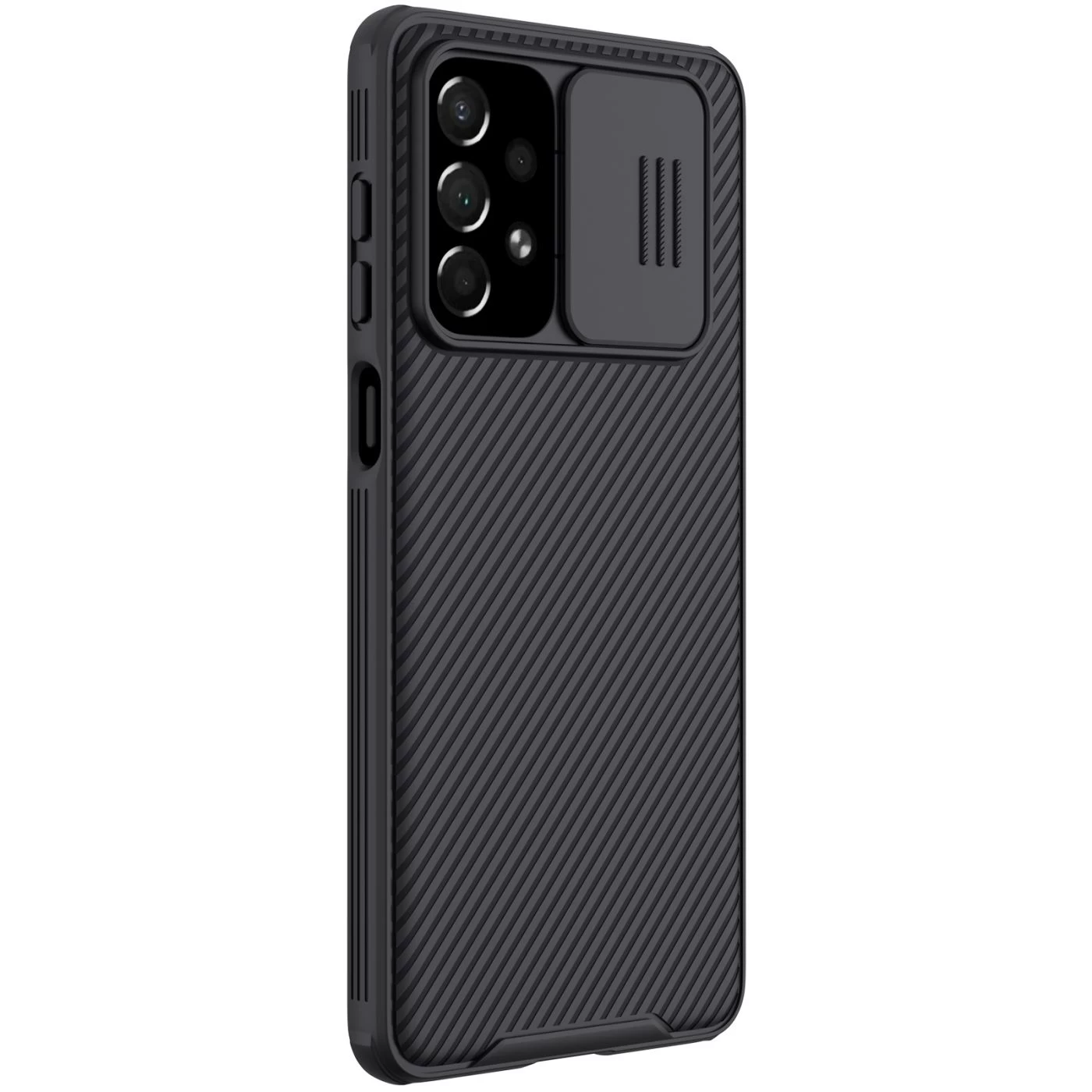 Samsung Galaxy A73 5G dėklas Juoda Nillkin CamShield Pro