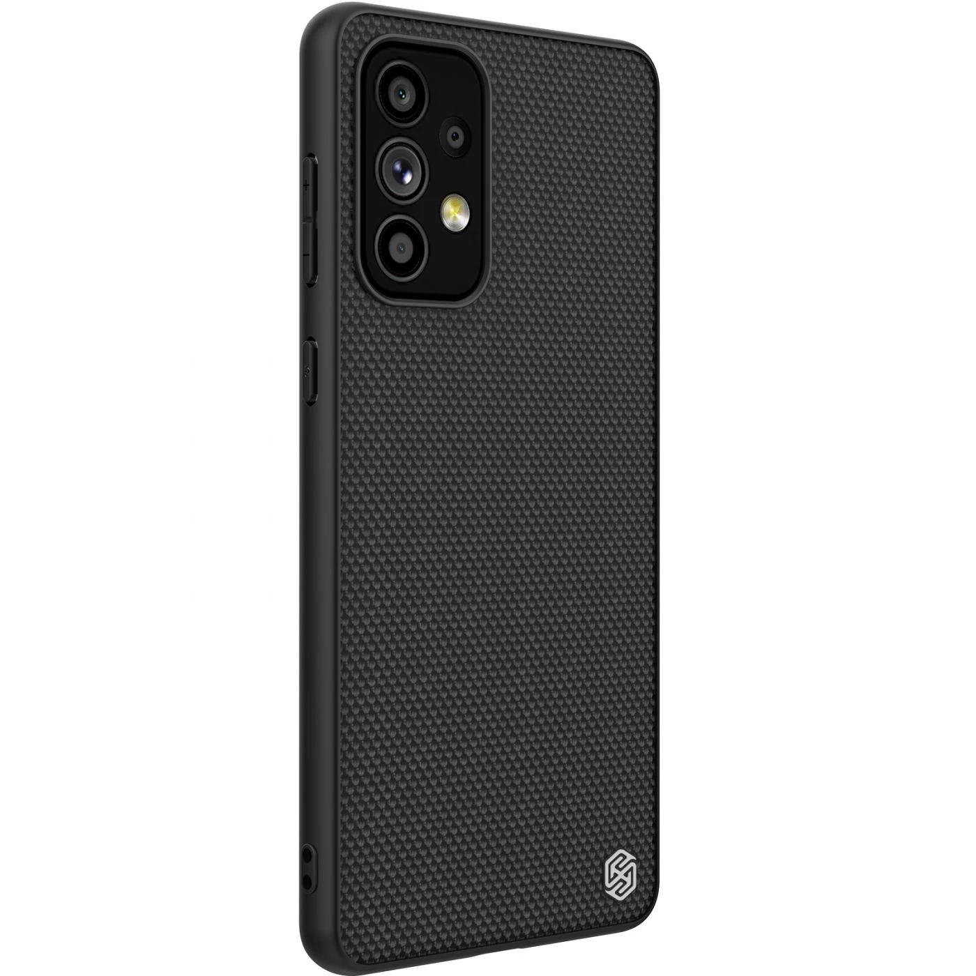 Samsung Galaxy A73 5G dėklas Juoda Nillkin Textured