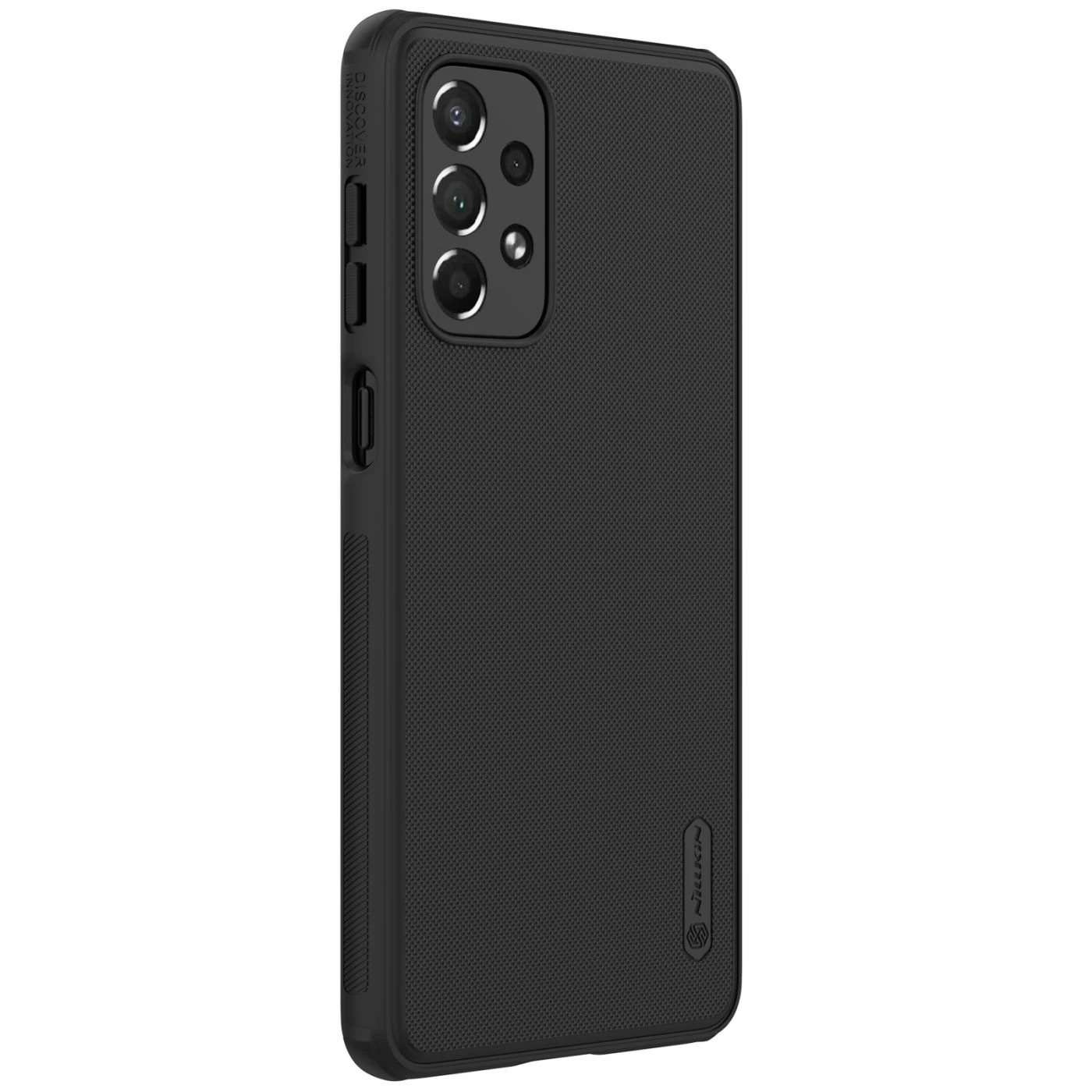Samsung Galaxy A73 5G dėklas Juoda Nillkin Super Frosted Shield Pro