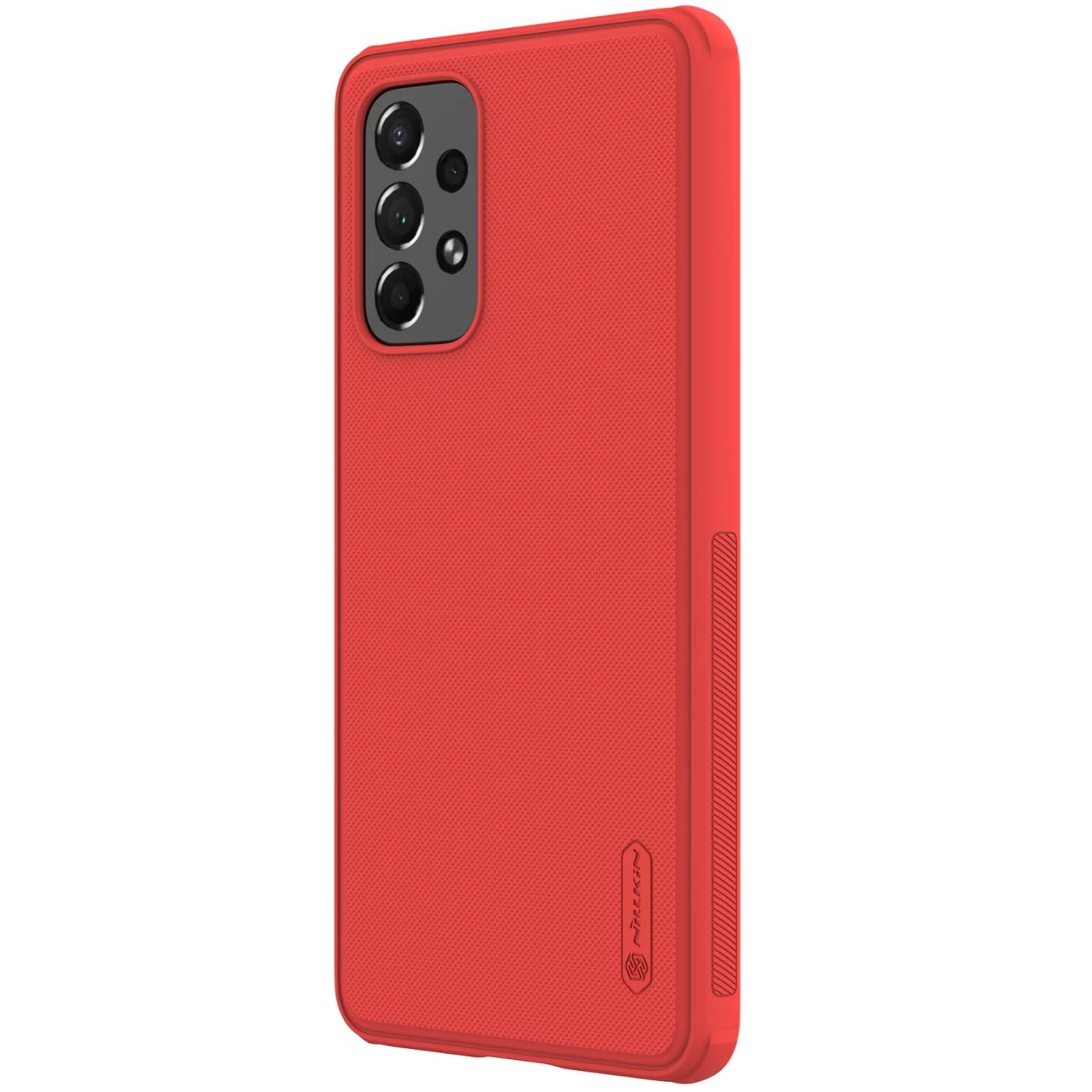 Samsung Galaxy A73 5G dėklas raudonas Nillkin Super Frosted Shield Pro