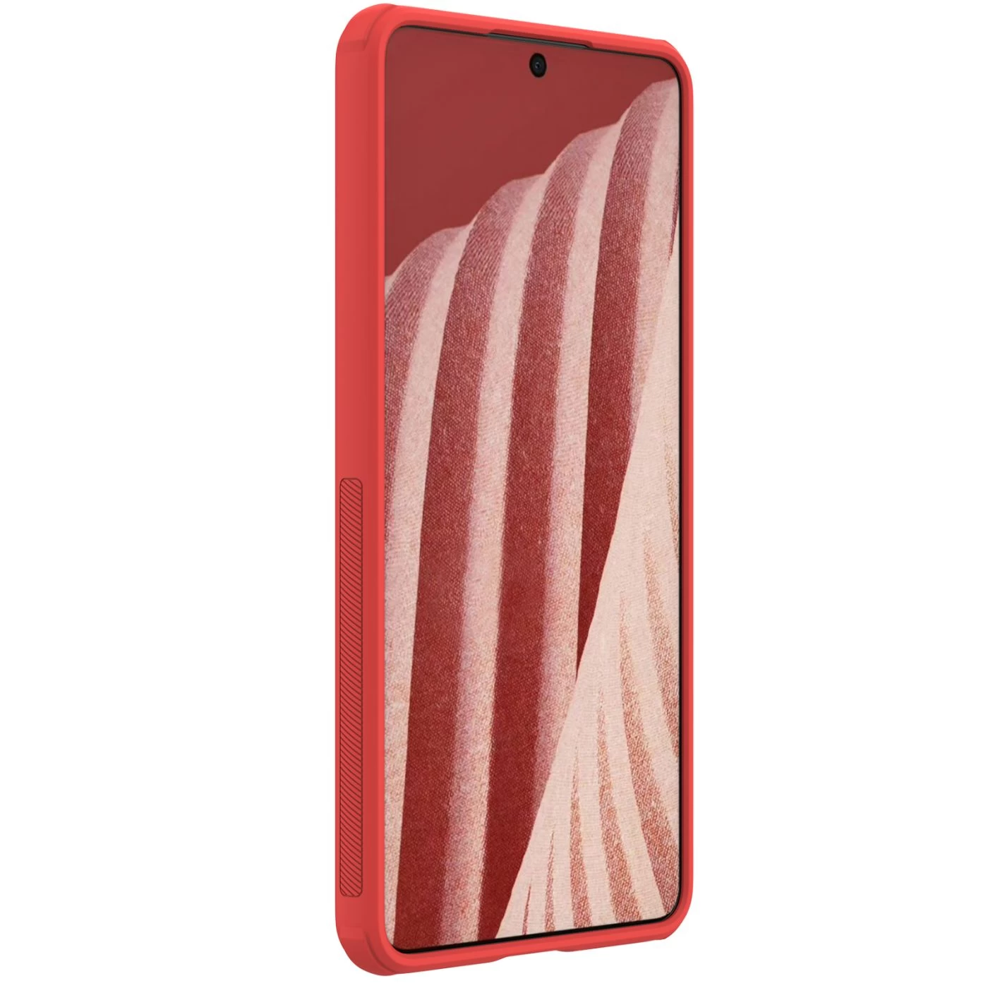 Samsung Galaxy A73 5G dėklas raudonas Nillkin Super Frosted Shield Pro