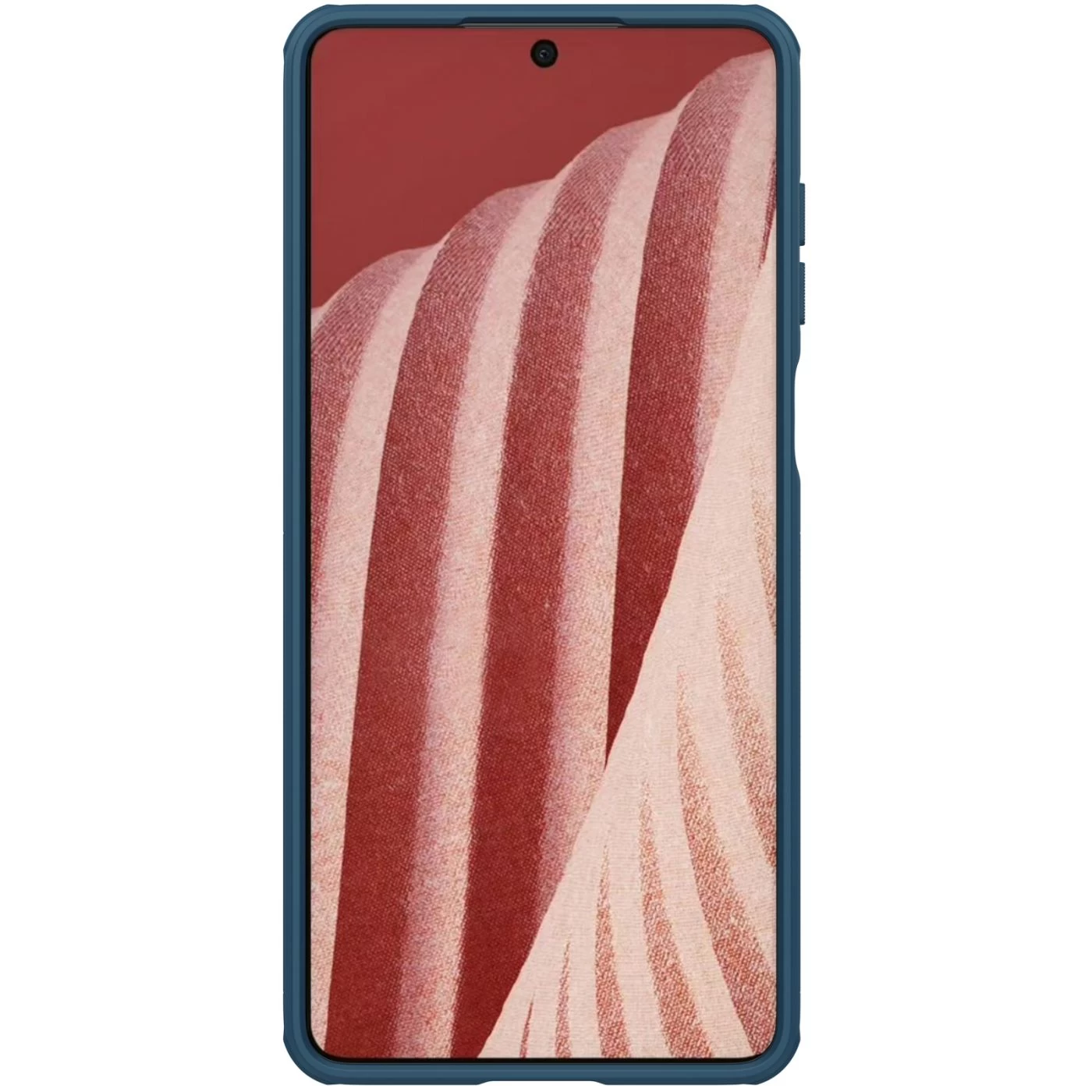 Samsung Galaxy A73 5G dėklas mėlyna Nillkin Super Frosted Shield Pro