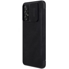 Samsung Galaxy A73 5G fodral svart Nillkin Qin Leather  Pro