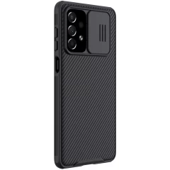 Samsung Galaxy A73 5G dėklas Juoda Nillkin CamShield Pro 