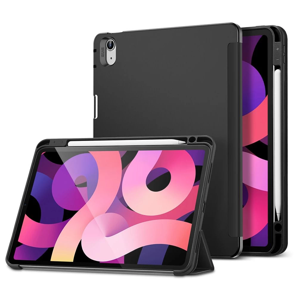 Apple iPad Air 5 (2022) tablet case black ESR Rebound Pensil