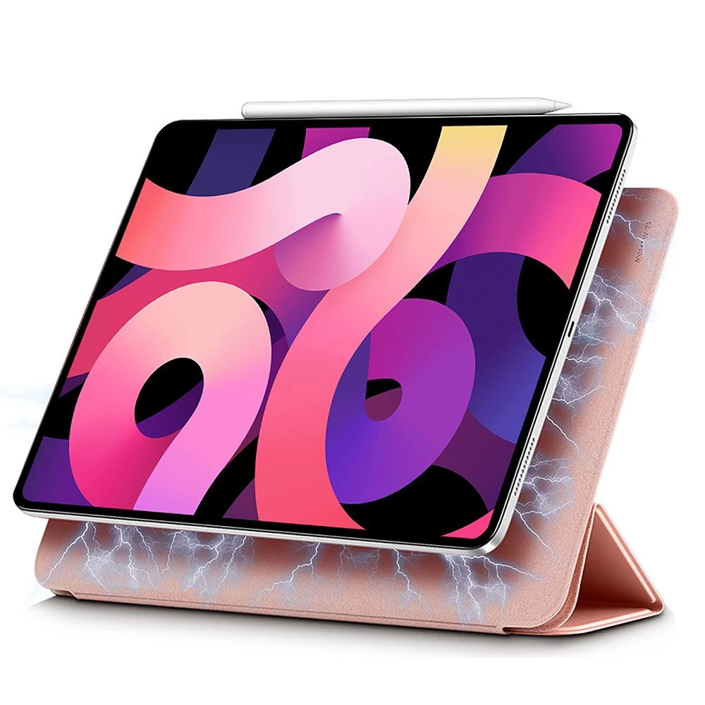 Apple iPad Air 5 (2022) tablet suojakuori, suojakotelo pinkki ESR Rebound Magnetic