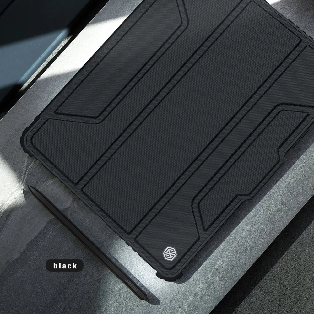 Samsung Galaxy Tab S8 чехол для планшетa синий Nillkin Bumper Leather  Pro
