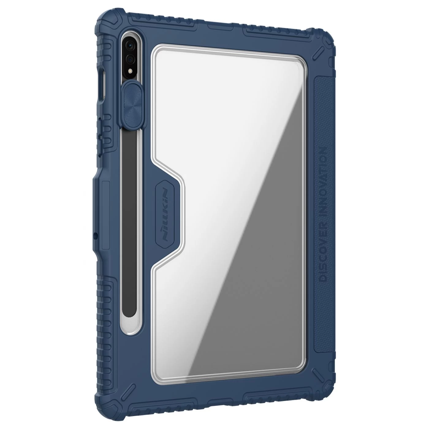 Samsung Galaxy Tab S8 чехол для планшетa синий Nillkin Bumper Leather Pro