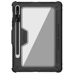 Samsung Galaxy Tab S8 tablet skal, fodral svart Nillkin Bumper Leather  Pro