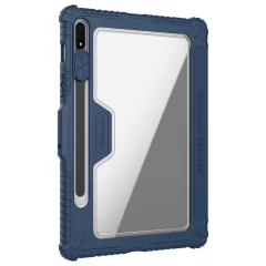 Samsung Galaxy Tab S8 чехол для планшетa синий Nillkin Bumper Leather  Pro