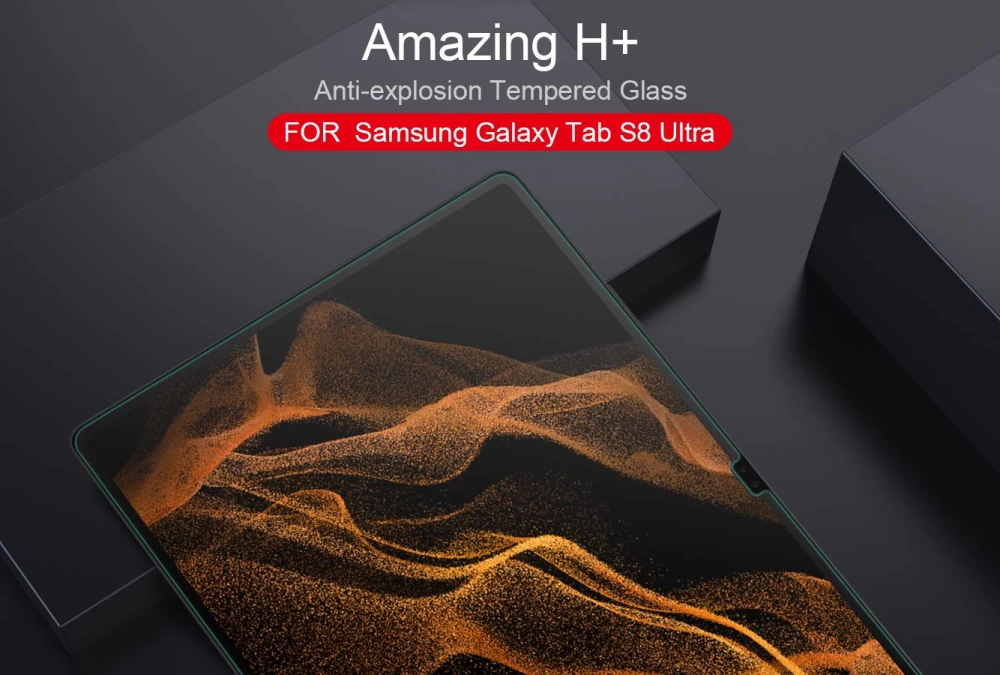 Samsung Galaxy Tab S8 Ultra защитное стекло для планшета  NILLKIN H+ TG