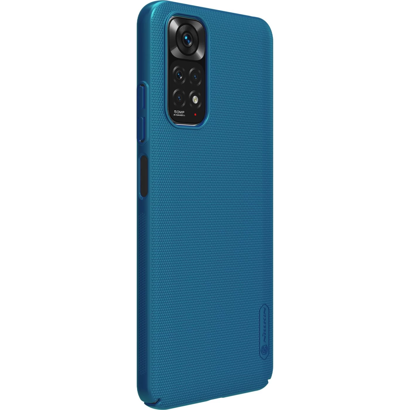 Xiaomi RedMi Note 11 Global dėklas mėlyna Nillkin Super Frosted Shield