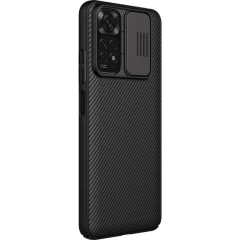 Xiaomi RedMi Note 11 Global dėklas Juoda Nillkin CamShield (Int.Edition)