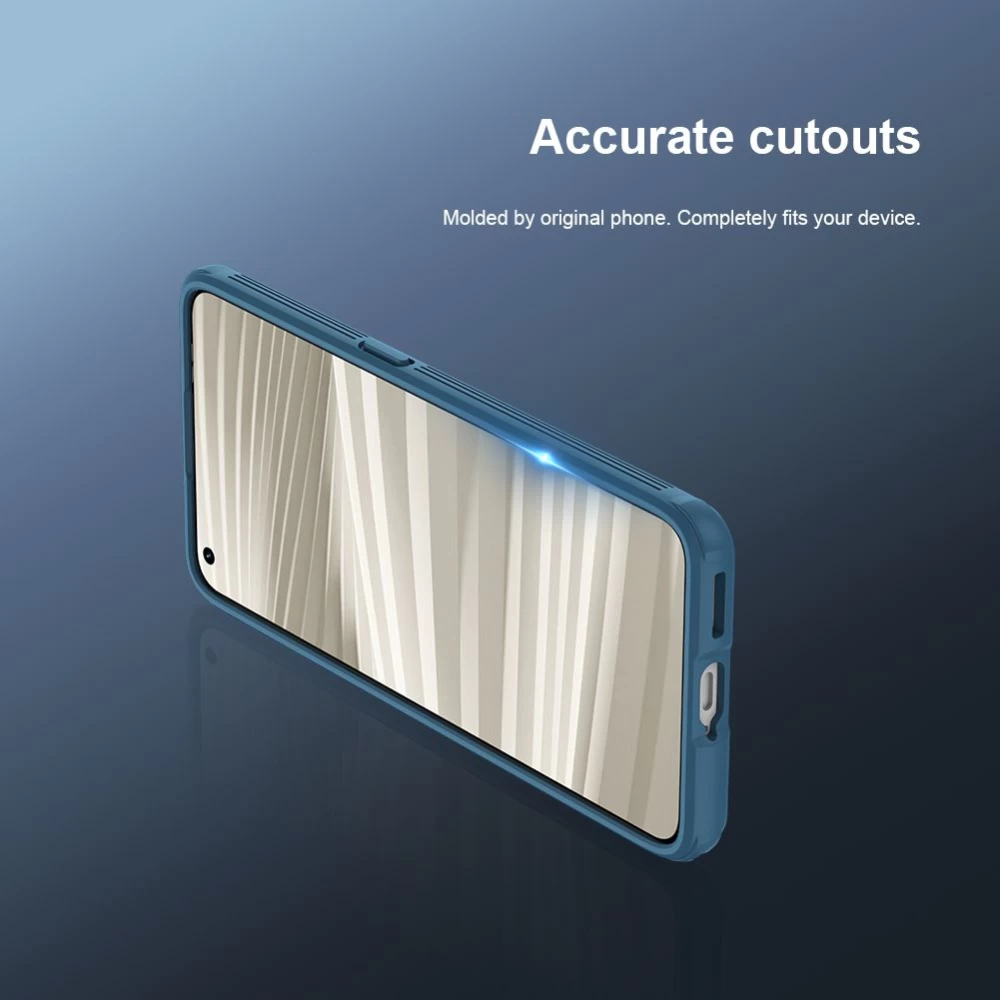 Oppo Realme GT2 Pro ümbris must Nillkin CamShield