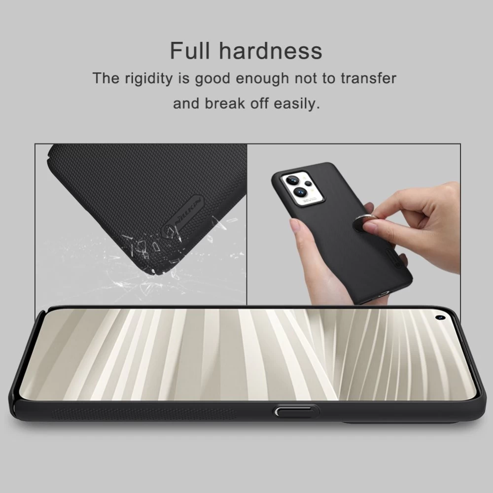 Oppo Realme GT2 Pro ümbris sinine Nillkin Super Frosted Shield
