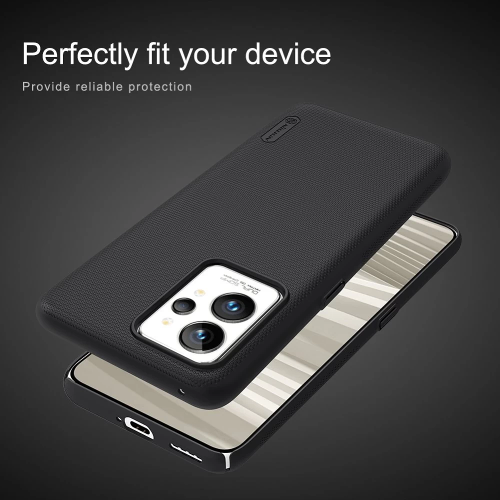 Oppo Realme GT2 Pro ümbris sinine Nillkin Super Frosted Shield