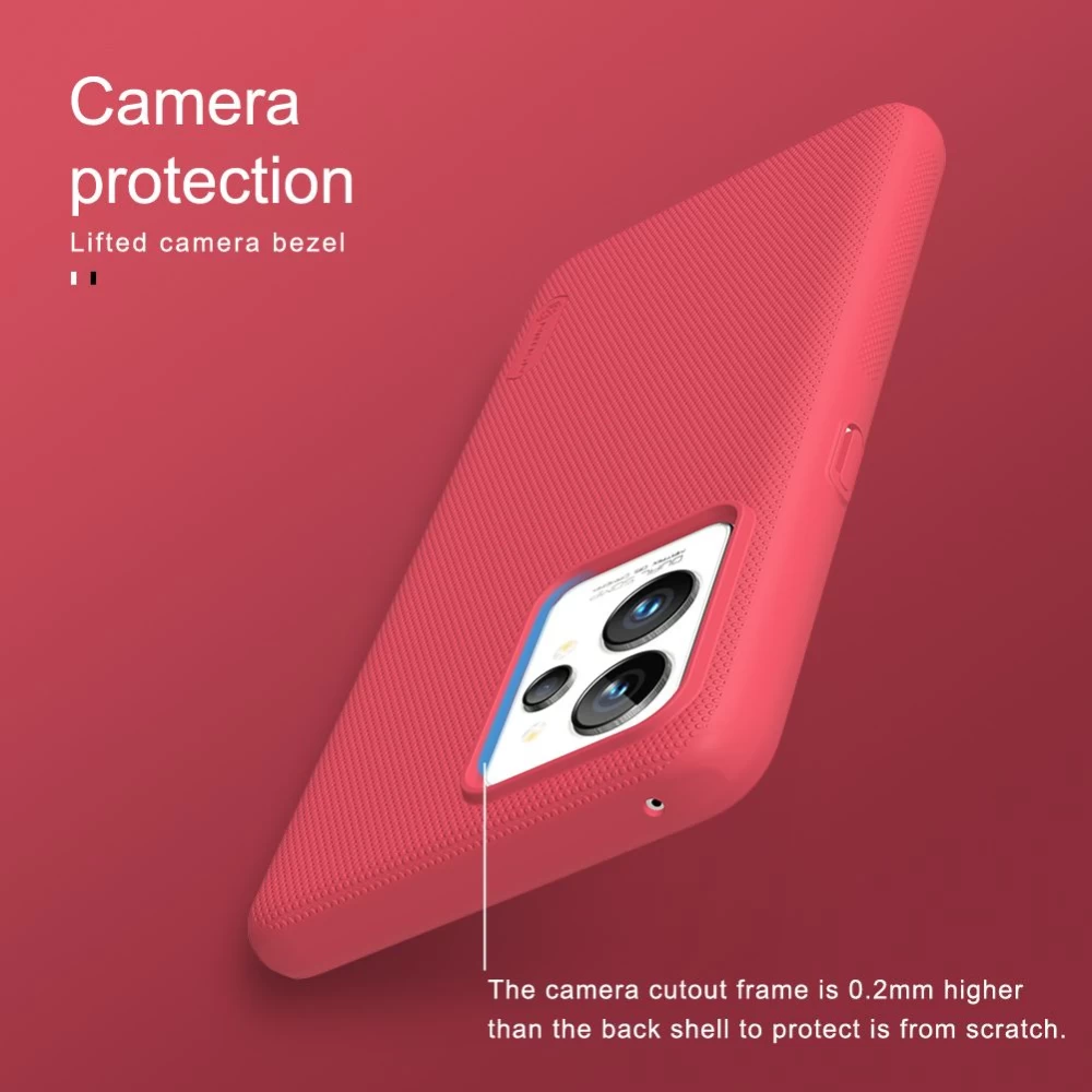 Oppo Realme GT2 Pro ümbris sinine Nillkin Super Frosted Shield