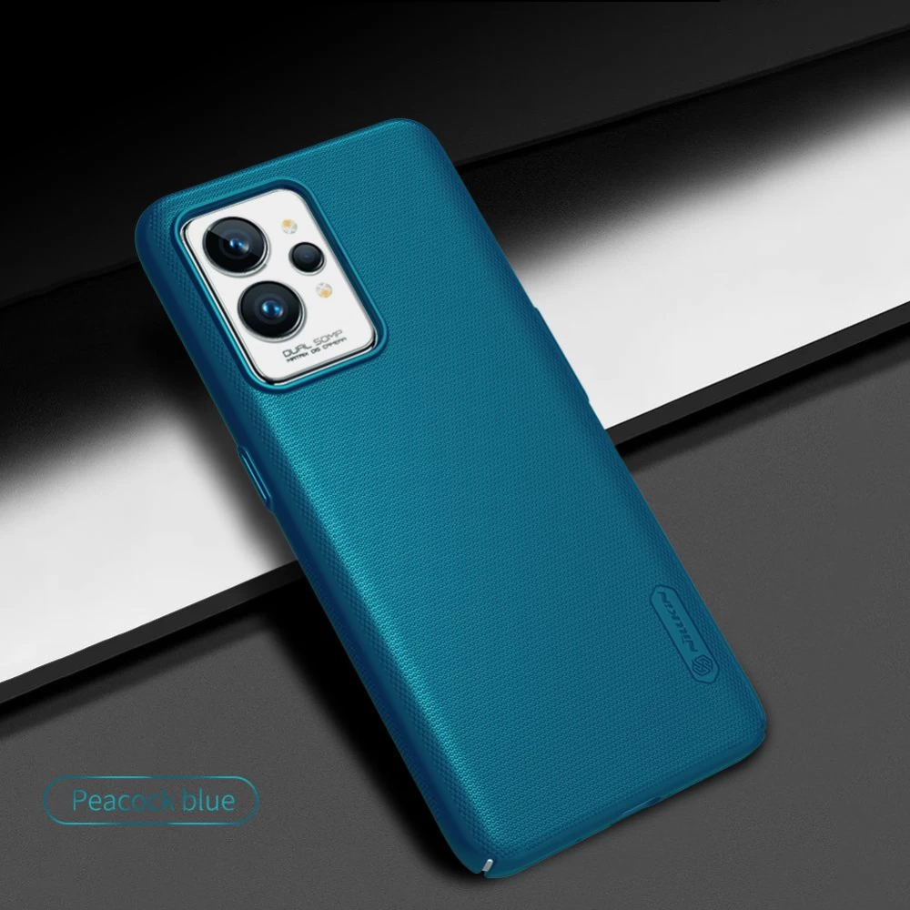 Oppo Realme GT2 Pro ümbris sinine Nillkin Super Frosted Shield