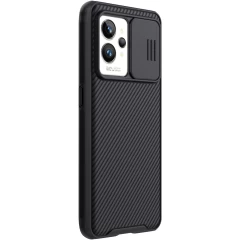 Oppo Realme GT2 Pro ümbris must Nillkin CamShield