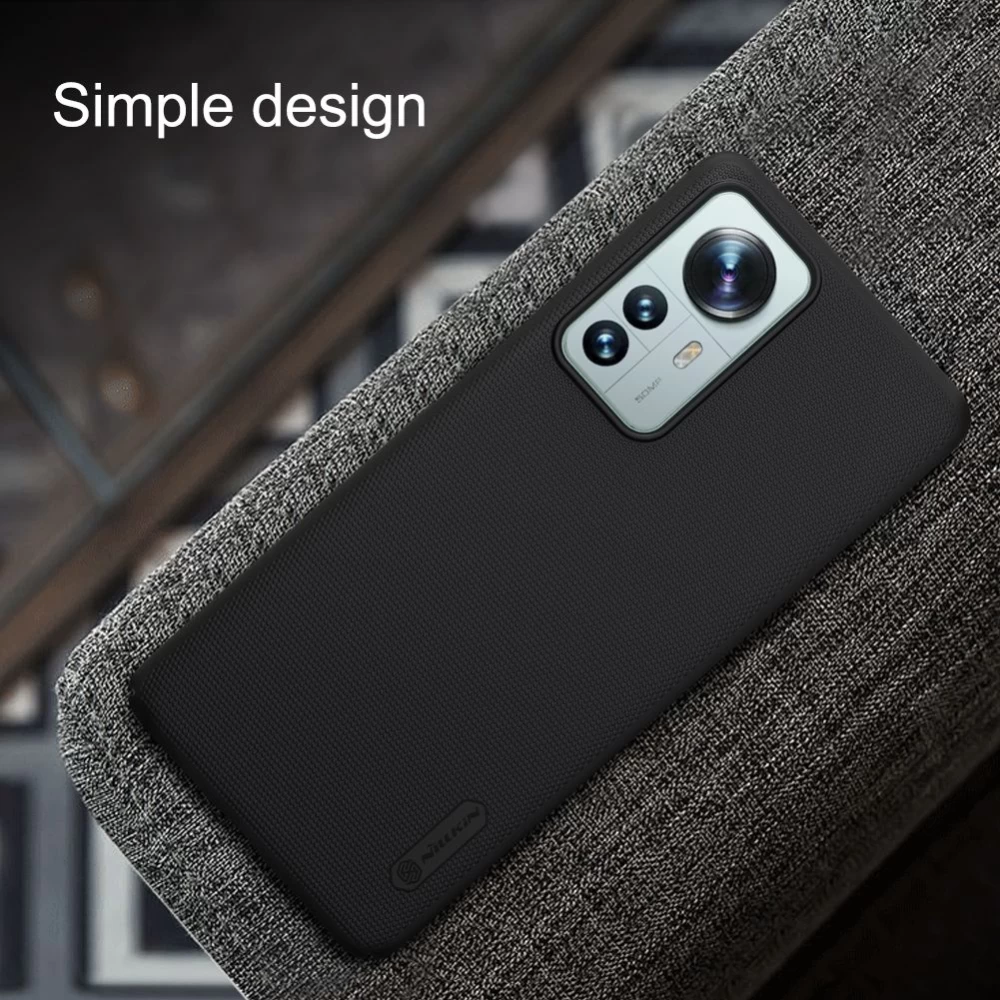 Xiaomi 12 Pro чехол белый Nillkin Super Frosted Shield