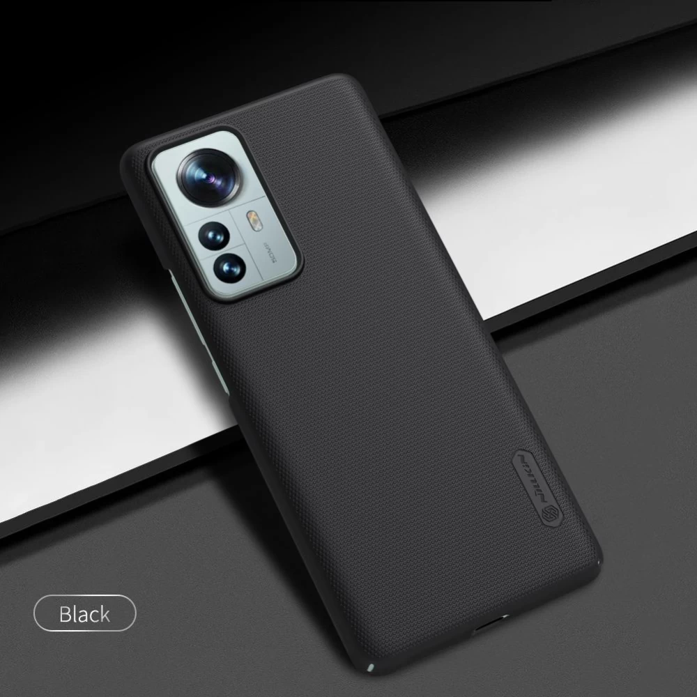 Xiaomi 12 Pro чехол белый Nillkin Super Frosted Shield