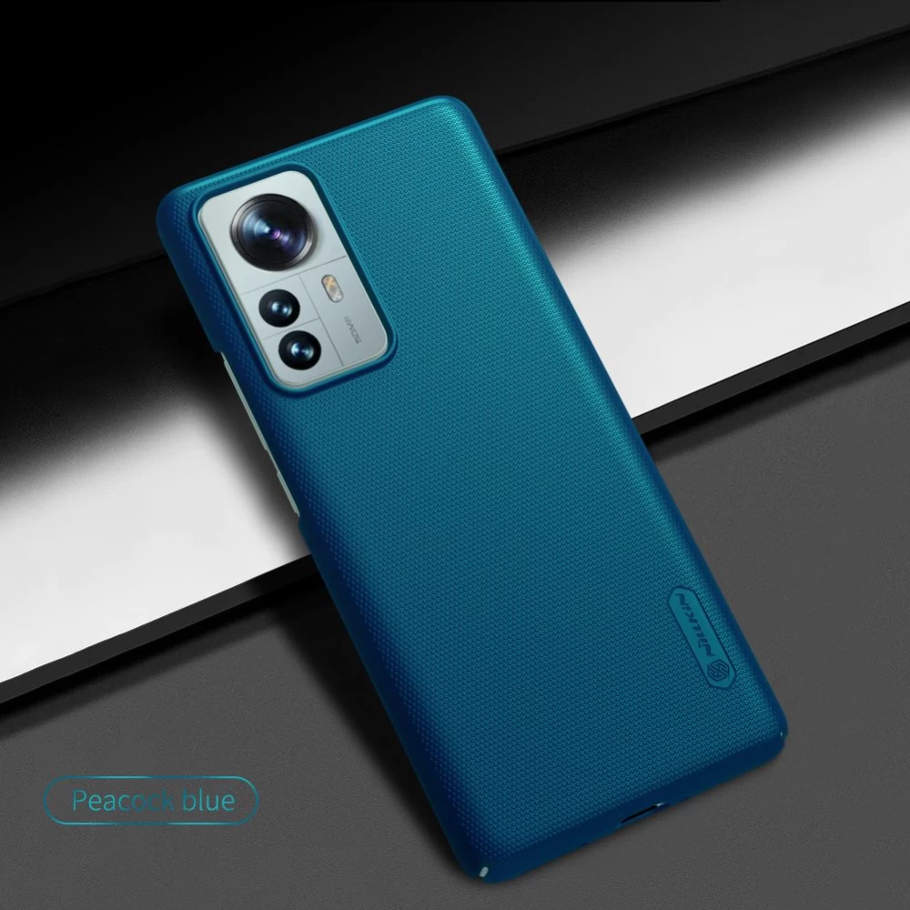 Xiaomi 12 Pro чехол белый Nillkin Super Frosted Shield