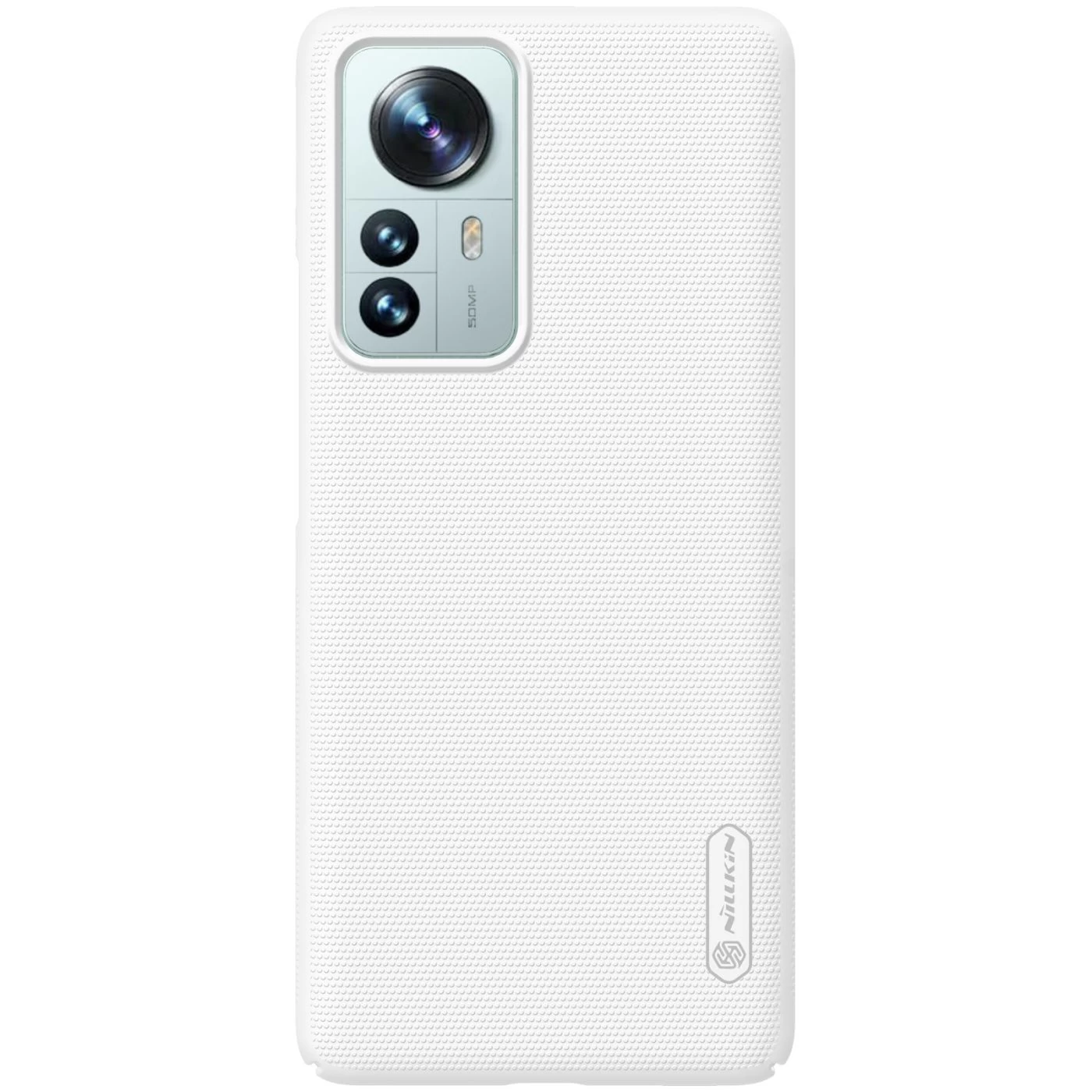 Xiaomi 12 Pro чехол белый Nillkin Super Frosted Shield
