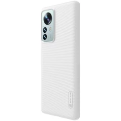 Xiaomi 12 Pro чехол белый Nillkin Super Frosted Shield