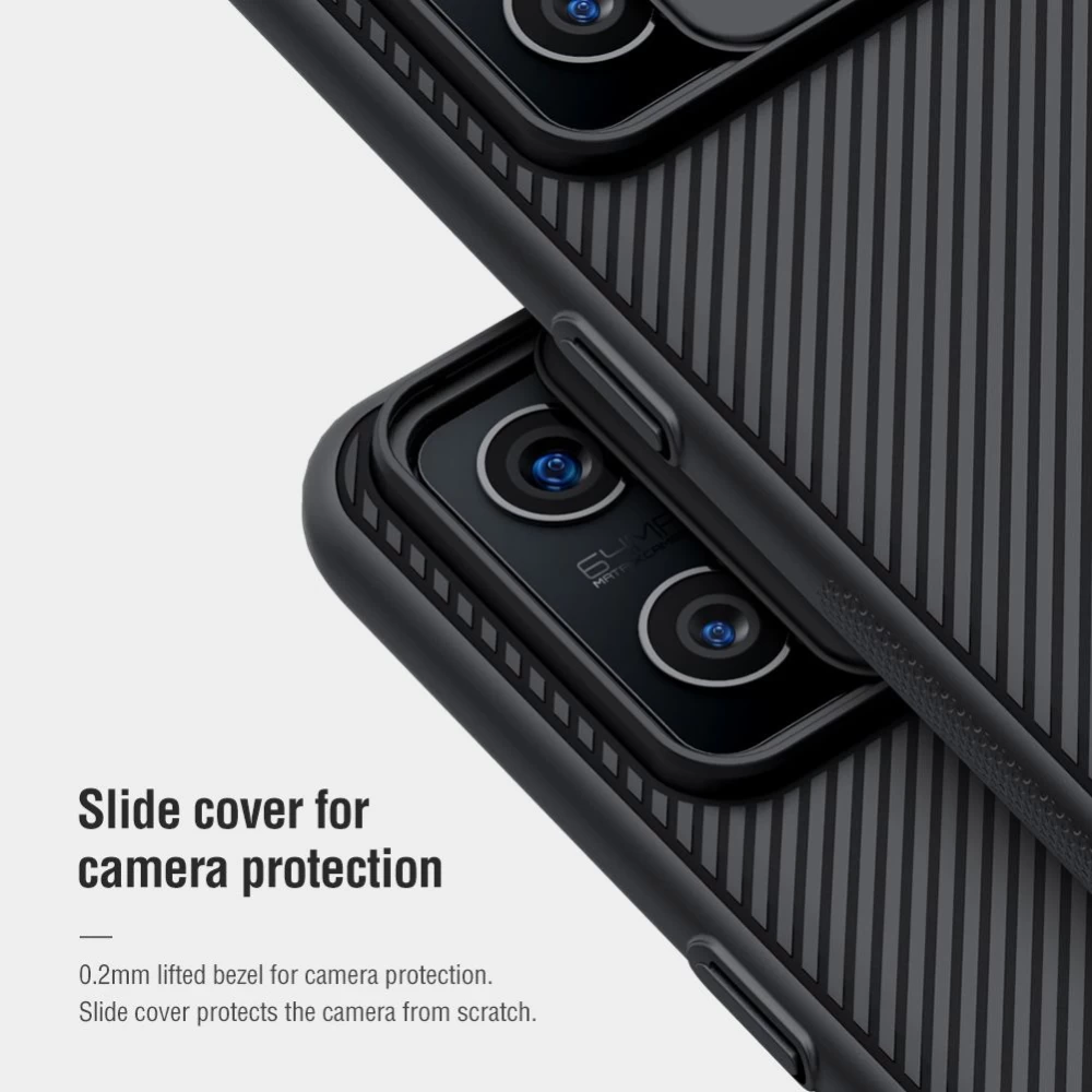 Oppo Realme GT Neo 2 case blue Nillkin CamShield / Q5 Pro 5G