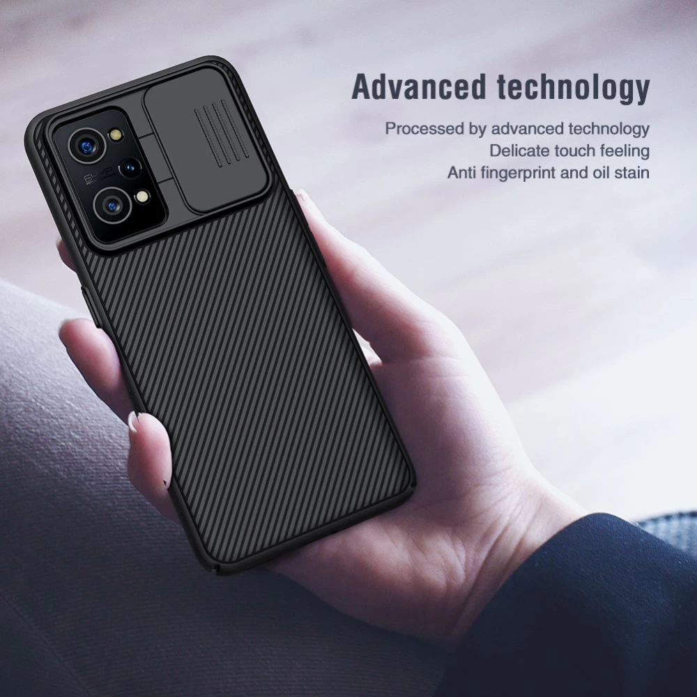 Oppo Realme GT Neo 2 case blue Nillkin CamShield / Q5 Pro 5G