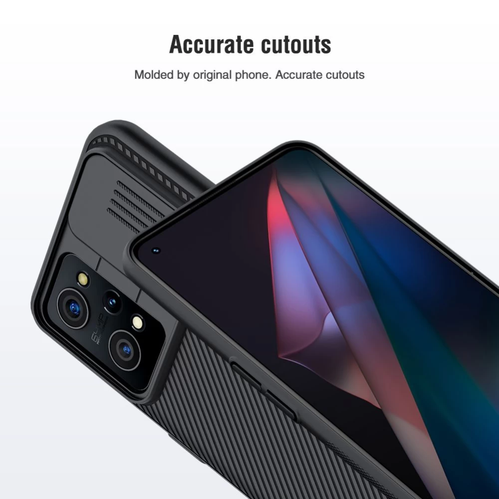 Oppo Realme GT Neo 2 case blue Nillkin CamShield / Q5 Pro 5G
