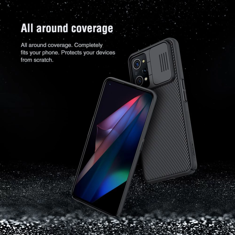 Oppo Realme GT Neo 2 case blue Nillkin CamShield / Q5 Pro 5G