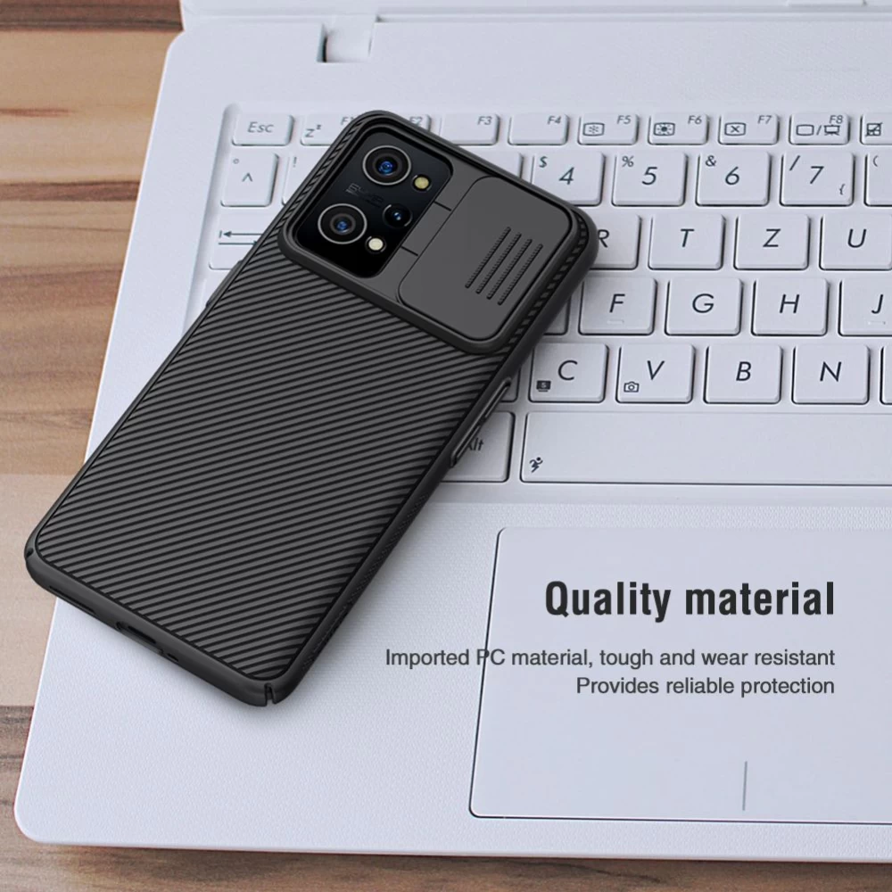 Oppo Realme GT Neo 2 case blue Nillkin CamShield / Q5 Pro 5G