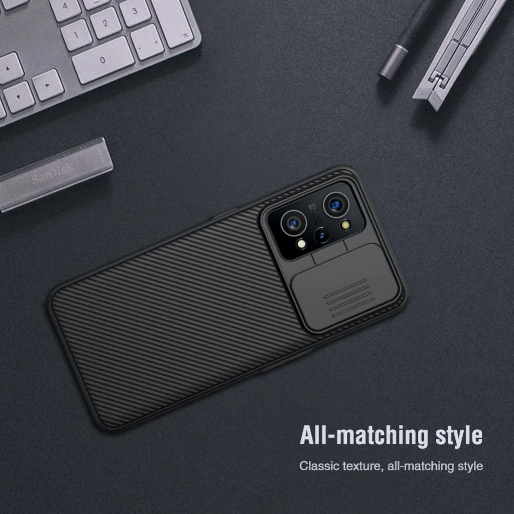 Oppo Realme GT Neo 2 case blue Nillkin CamShield / Q5 Pro 5G