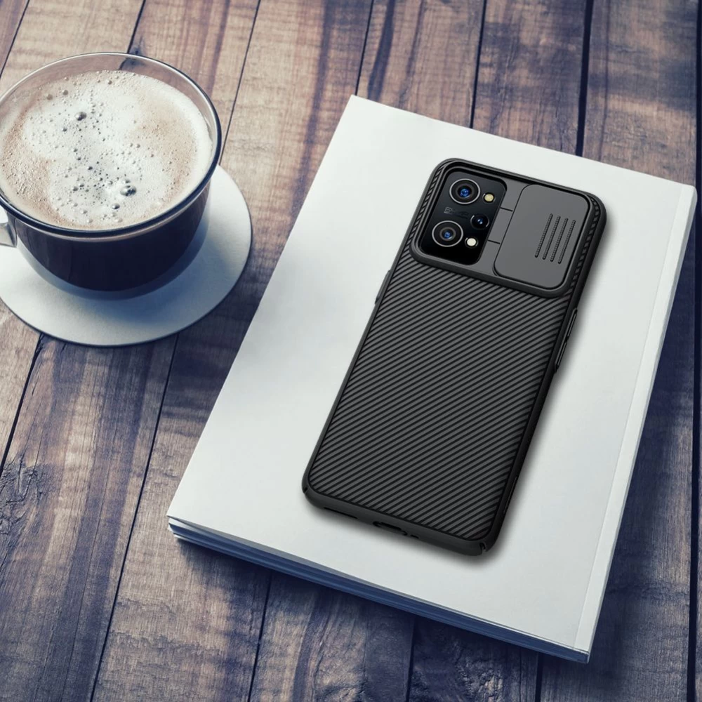 Oppo Realme GT Neo 2 case blue Nillkin CamShield / Q5 Pro 5G