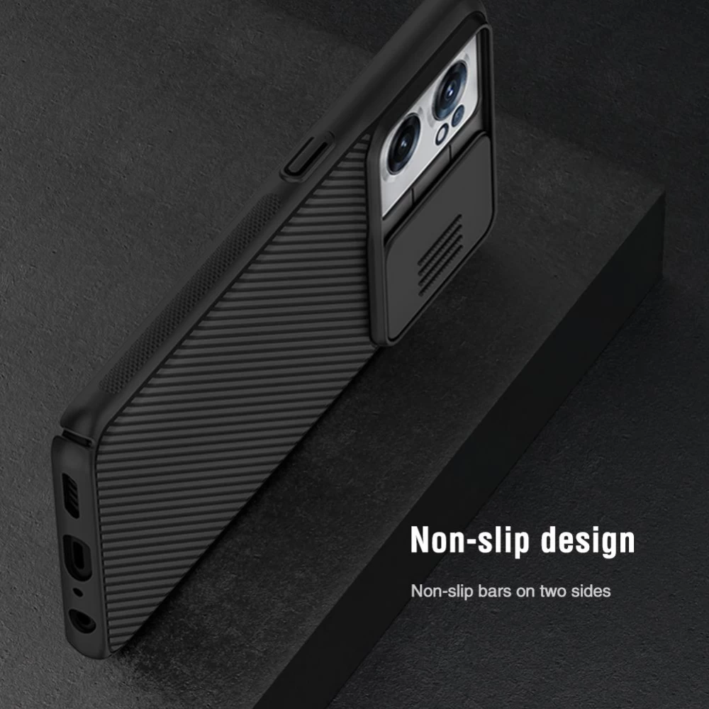 OnePlus Nord CE 2 5G ümbris must Nillkin CamShield CE2