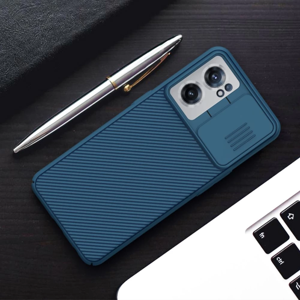 OnePlus Nord CE 2 5G ümbris must Nillkin CamShield CE2