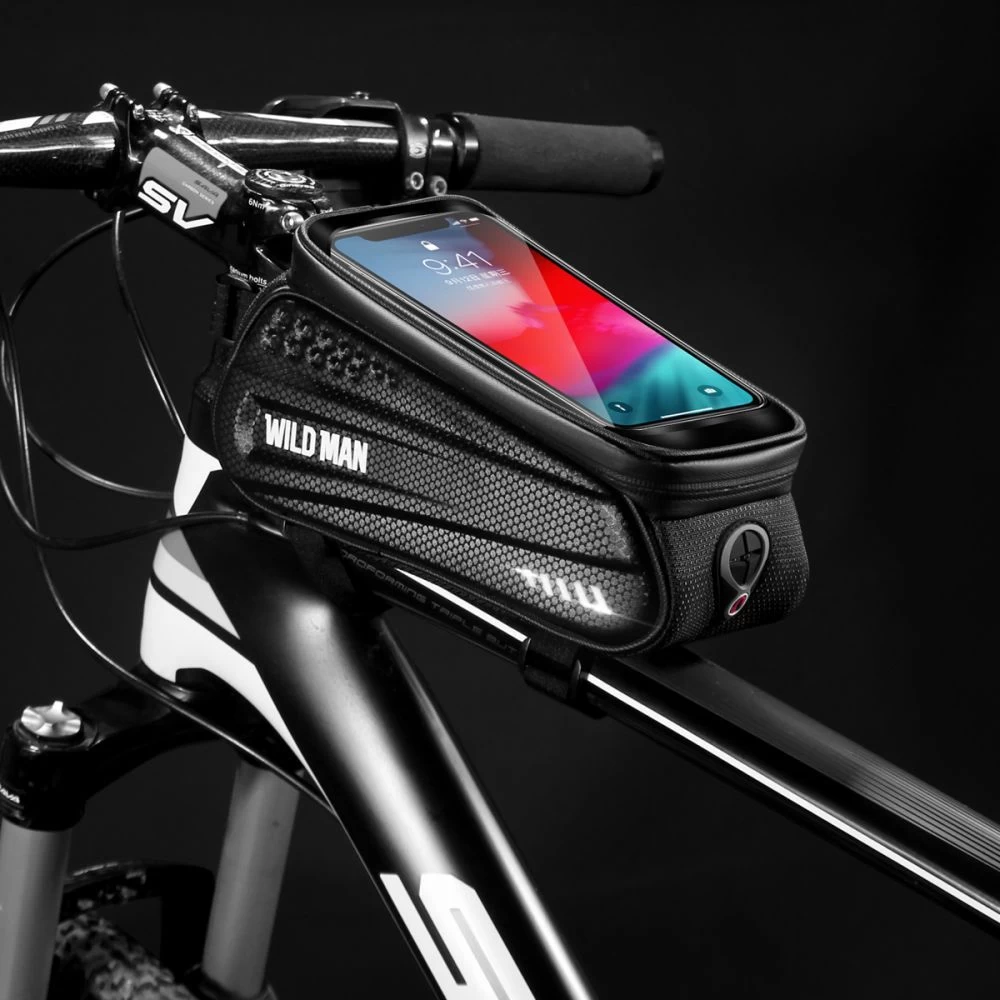 Telefonų laikikliai dviračiams  WILDMAN Hardpouch Bike Mount L