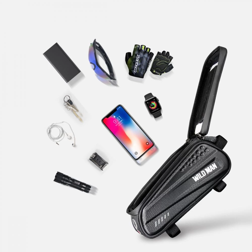Puhelinteline pyörään  WILDMAN Hardpouch Bike Mount L