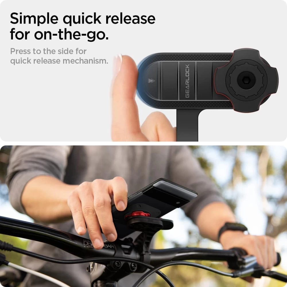 Puhelinteline pyörään  SPIGEN Gearlock MF100 Out Front Bike Mount