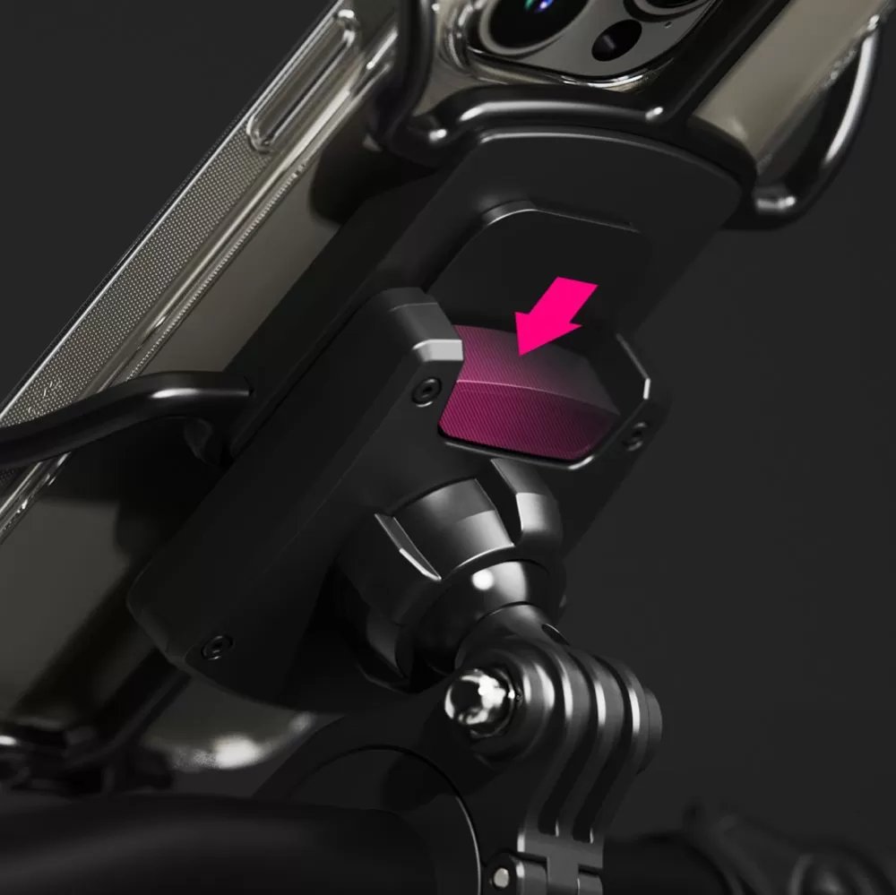 Держатели телефона на велосипед  RINGKE QUICK & GO BIKE MOUNT черный